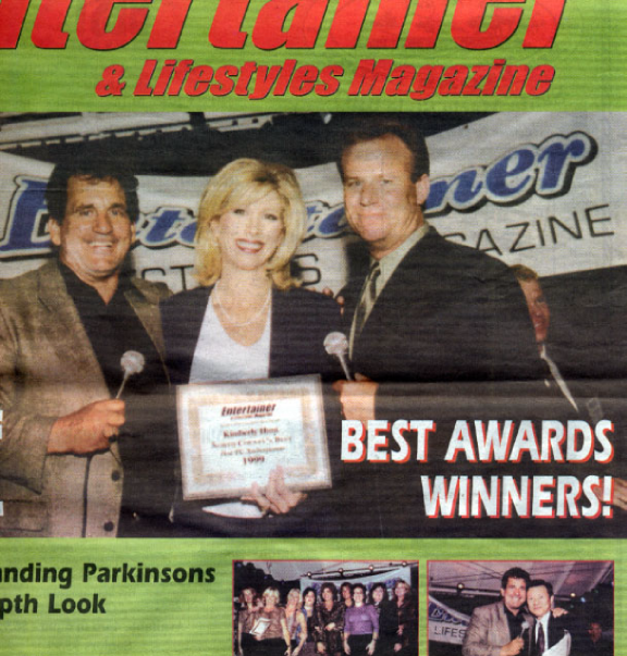 Best Award Cover - Liquid Blue