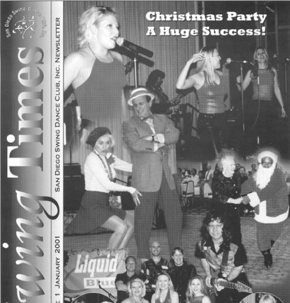 Cover Swing Times Jan - Liquid Blue