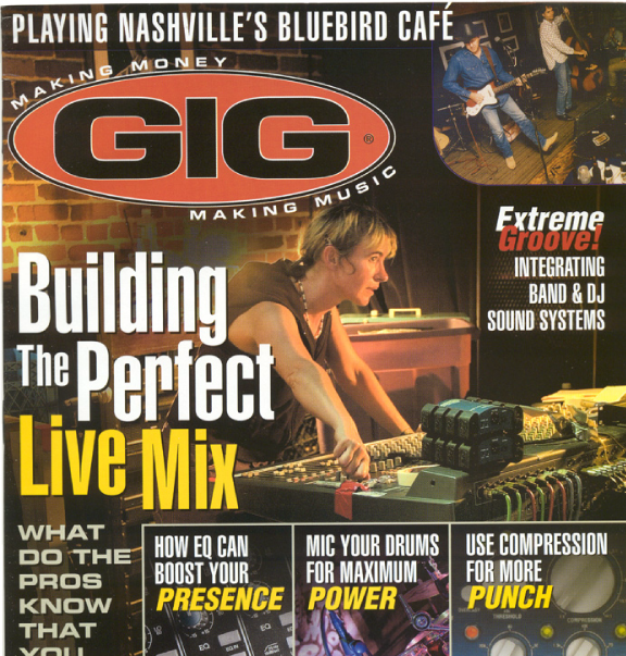 Gig Cover - Liquid Blue