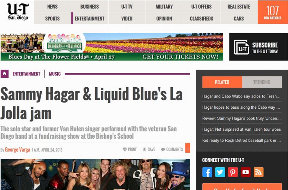 San Diego UT - Liquid Blue