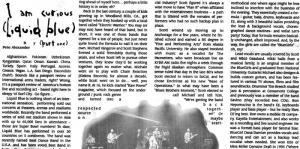 Surf City Times - Liquid Blue