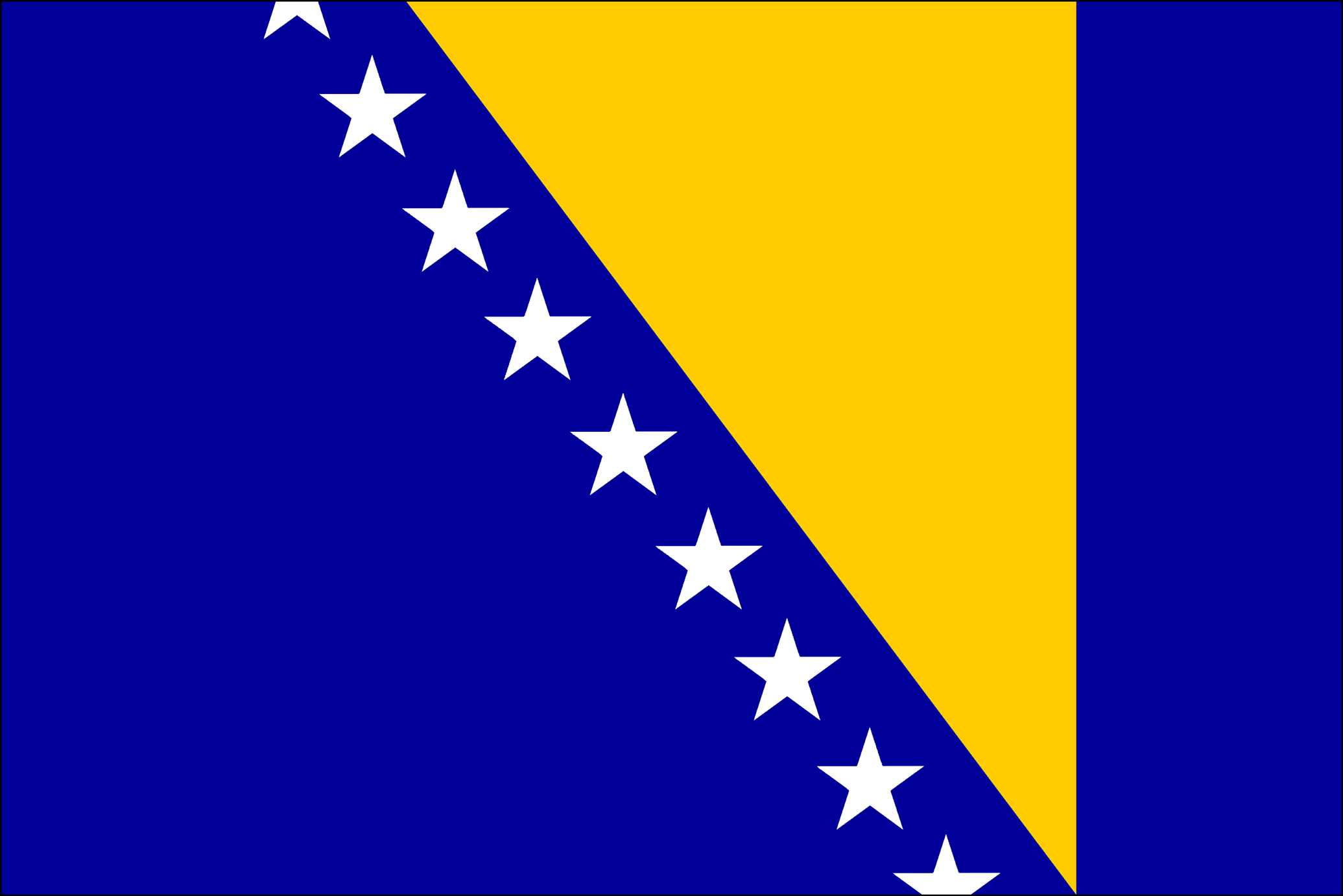 Flag of Bosnia & Herzegovina