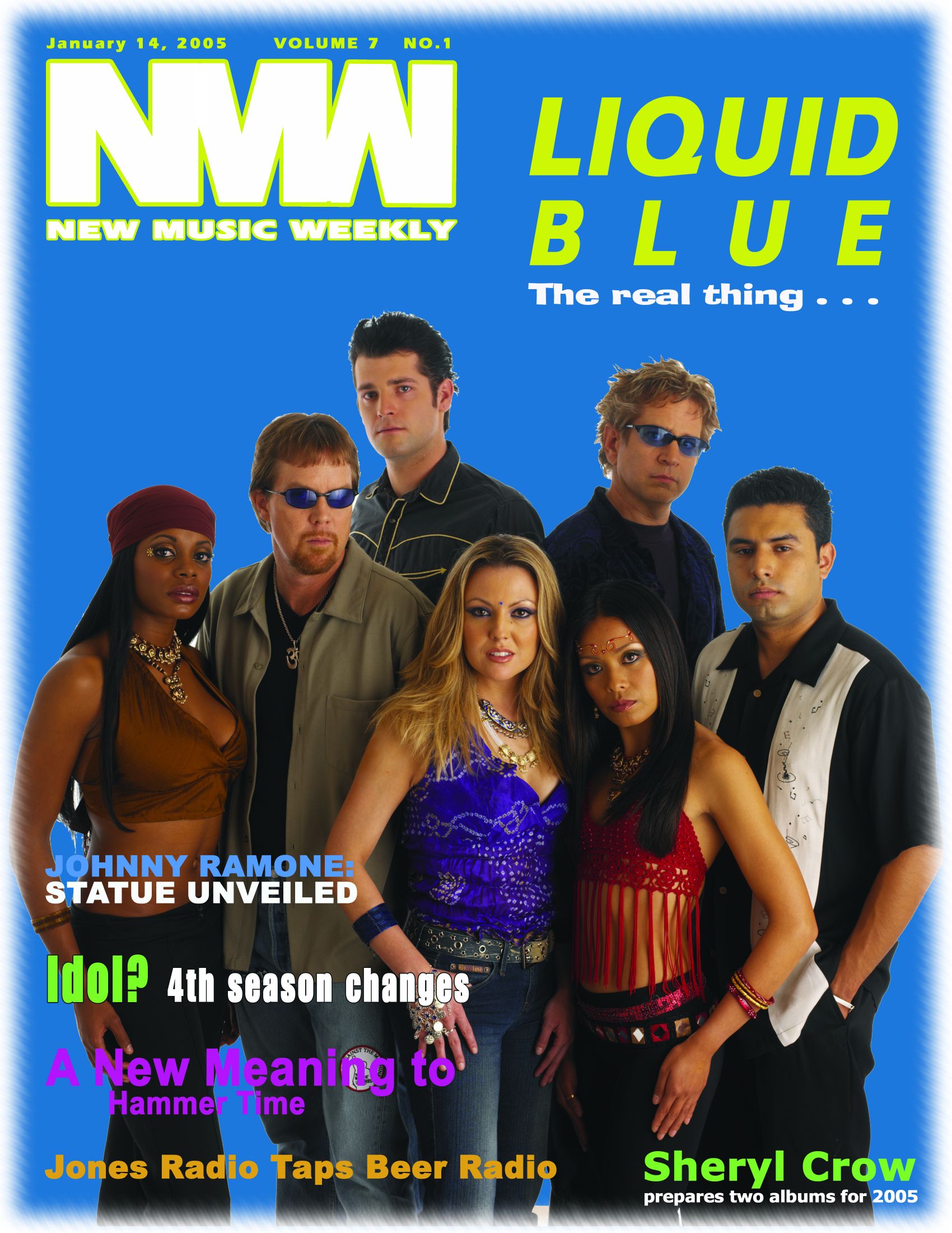 New Music Weekly Cover Jan 2005