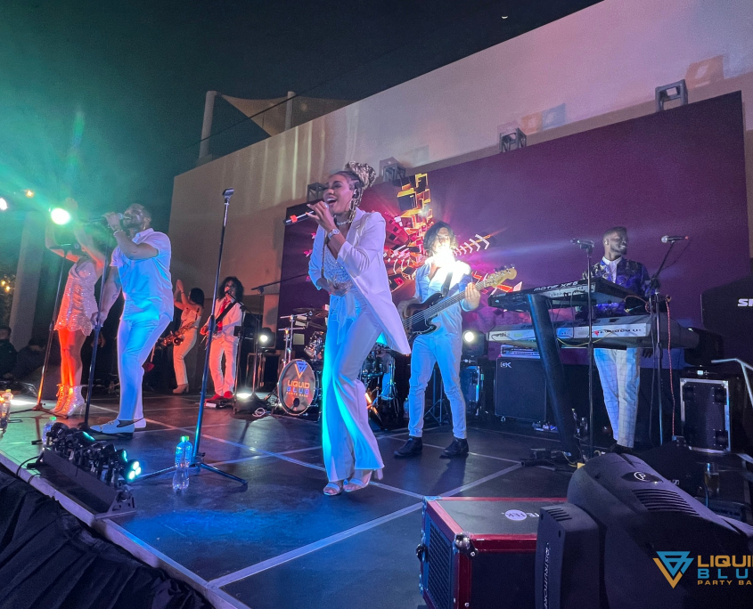Liquid Blue Party Band in Cabo San Lucas, Mexico