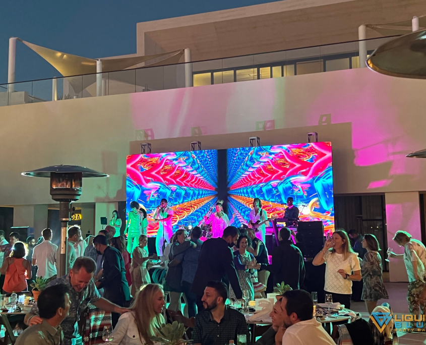 Liquid Blue Party Band in Cabo San Lucas, Mexico