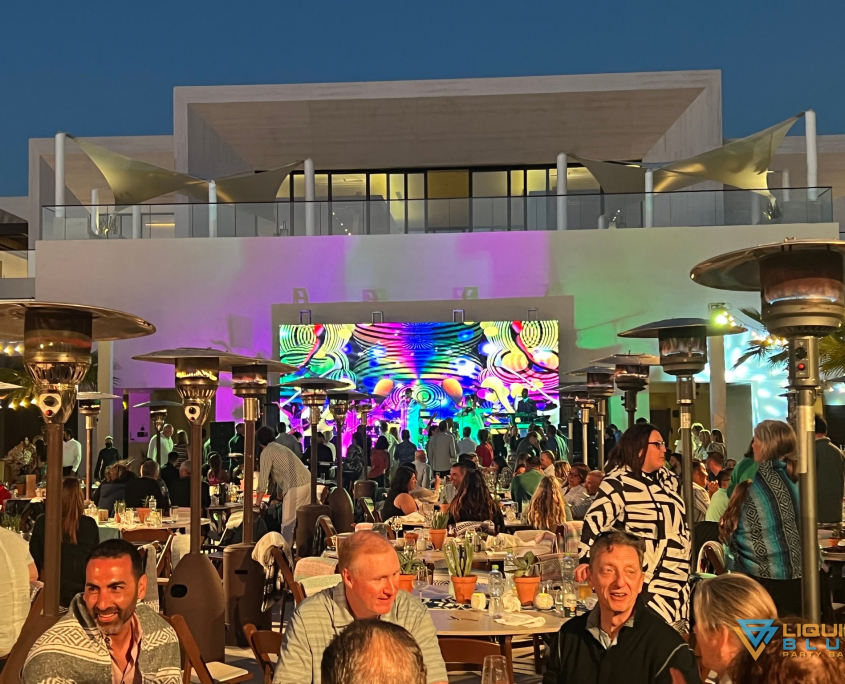 Liquid Blue Party Band in Cabo San Lucas, Mexico