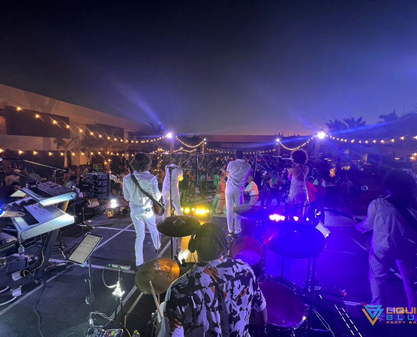 Liquid Blue Party Band in Cabo San Lucas, Mexico