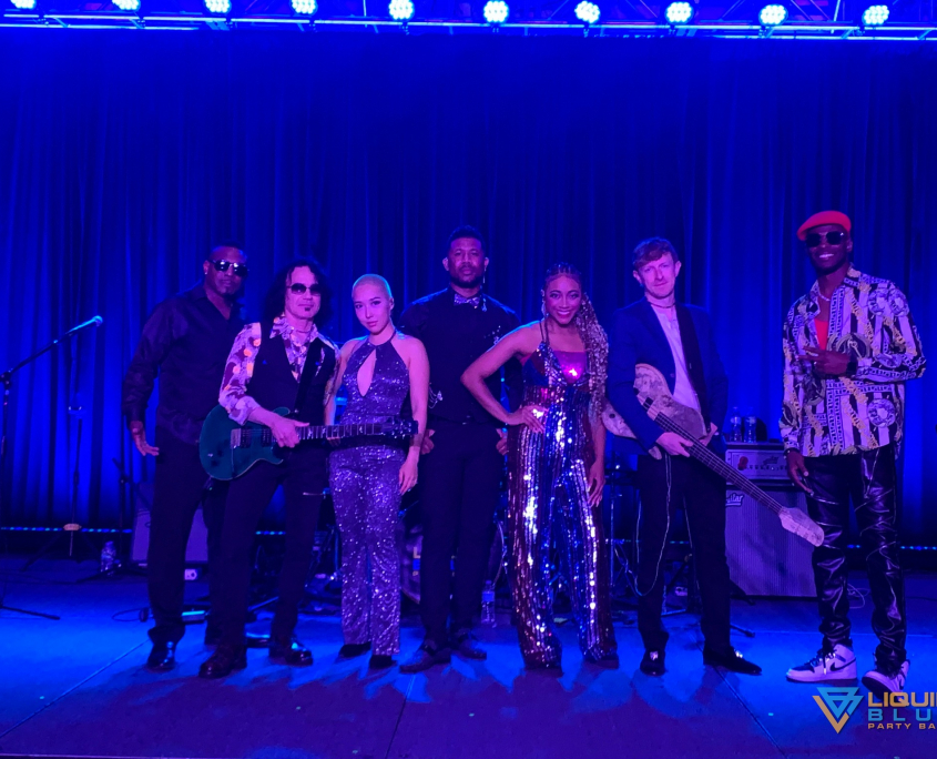 Liquid Blue Party Band in Fort Lauderdale, FL.